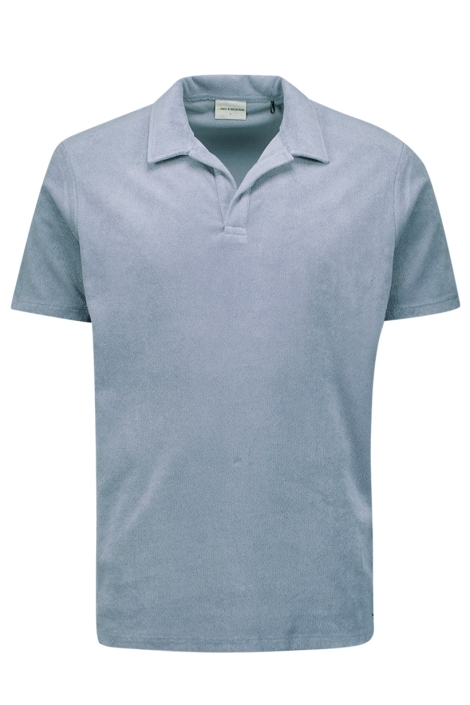 NO-EXCESS polo revers solid terry knit